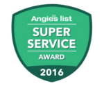 Cape Cod Home Improvement, Angie's Super Service award 2016