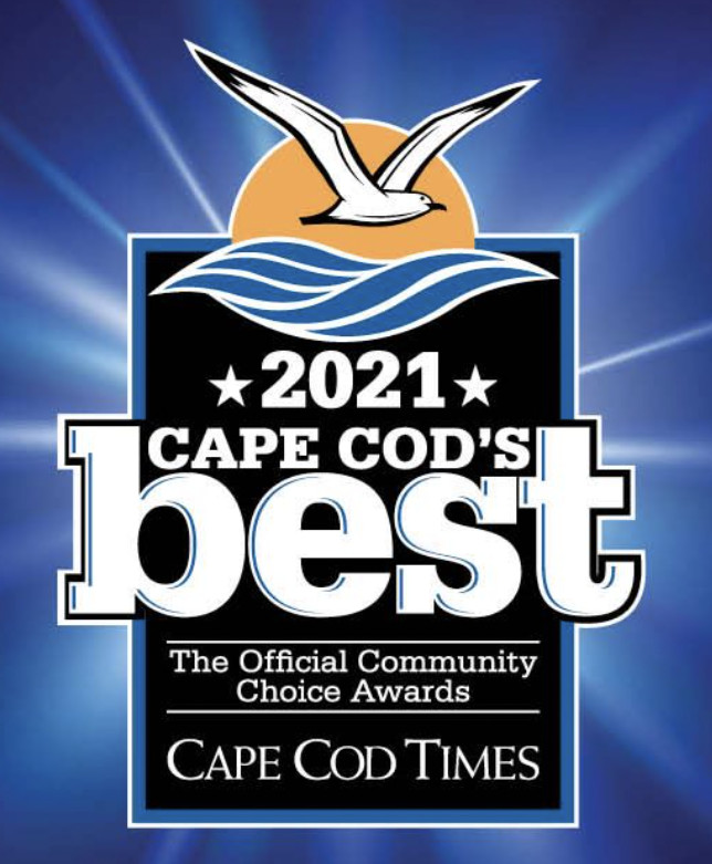 Certificate from the Cape Cod Times showing Cape Cod Home Improvement won a Community Choice award in 2021