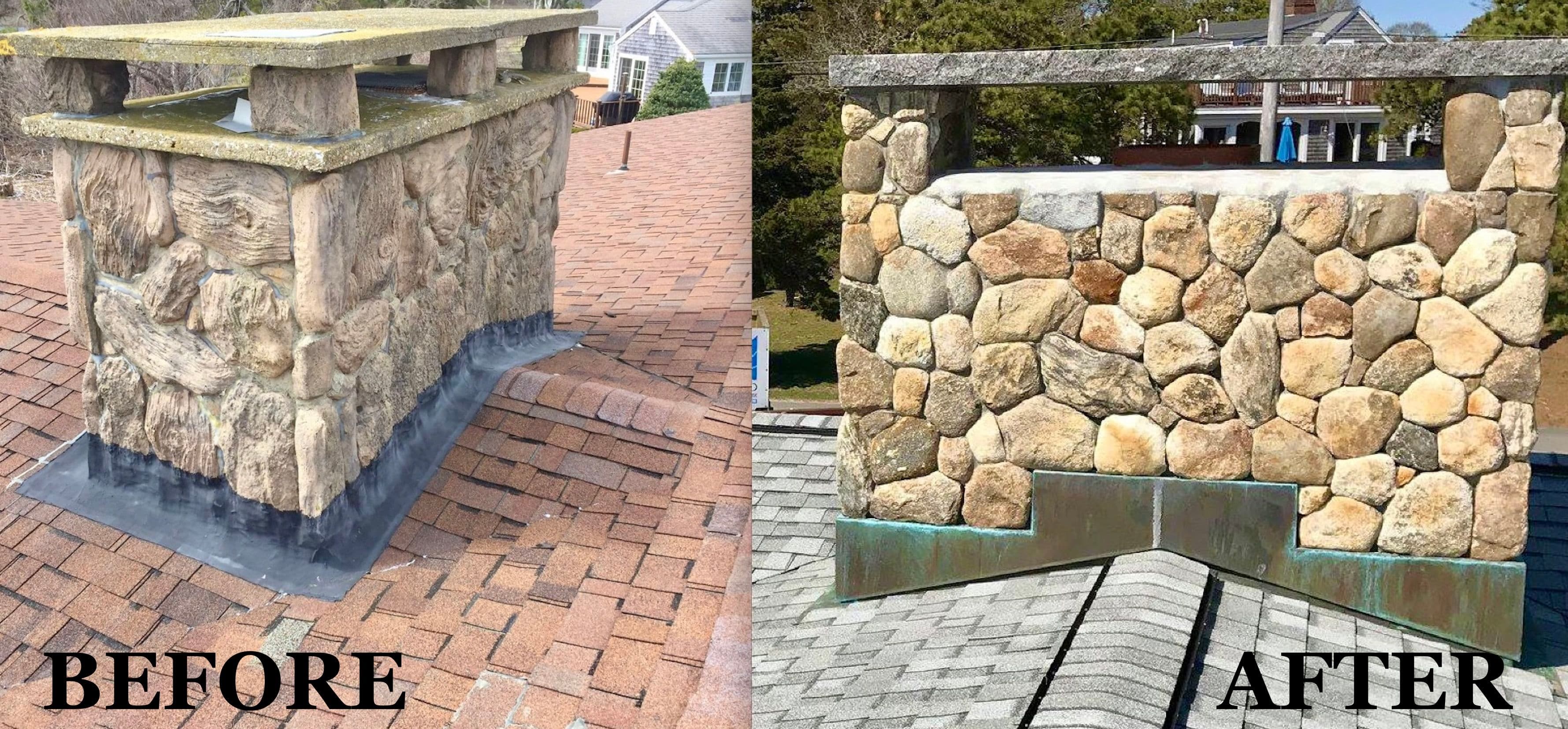 Project New CertainTeed Landmark Roof and Chimney Rebuild on Cape Cod image