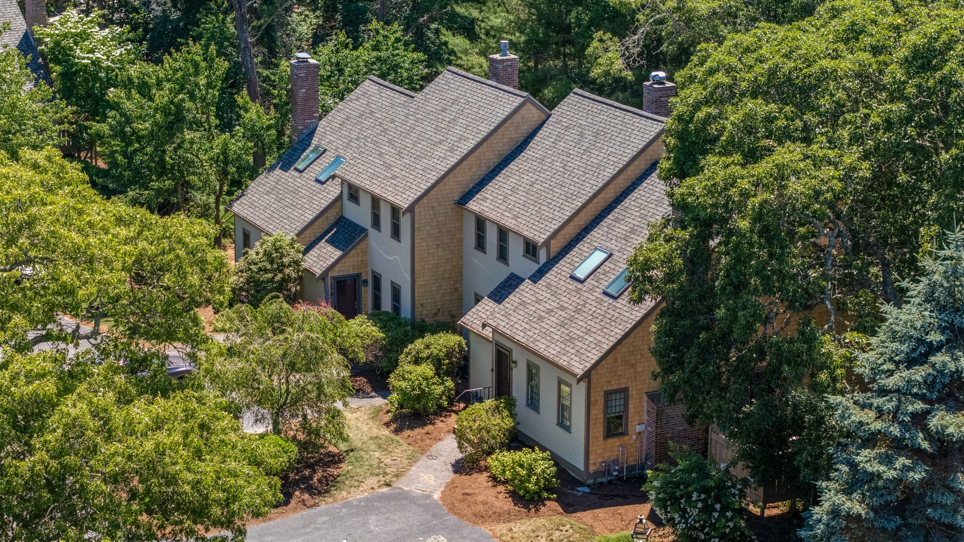 Cape Cod Full Roof and Skylight Install with Premium Materials image