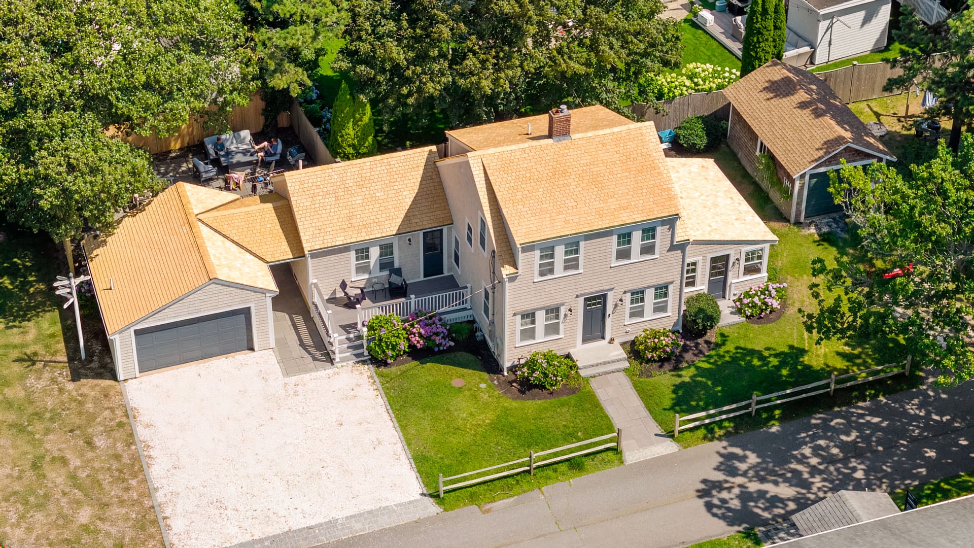 Alaskan Yellow Cedar Roof on Cape Cod That Ages Like Fine Wood image
