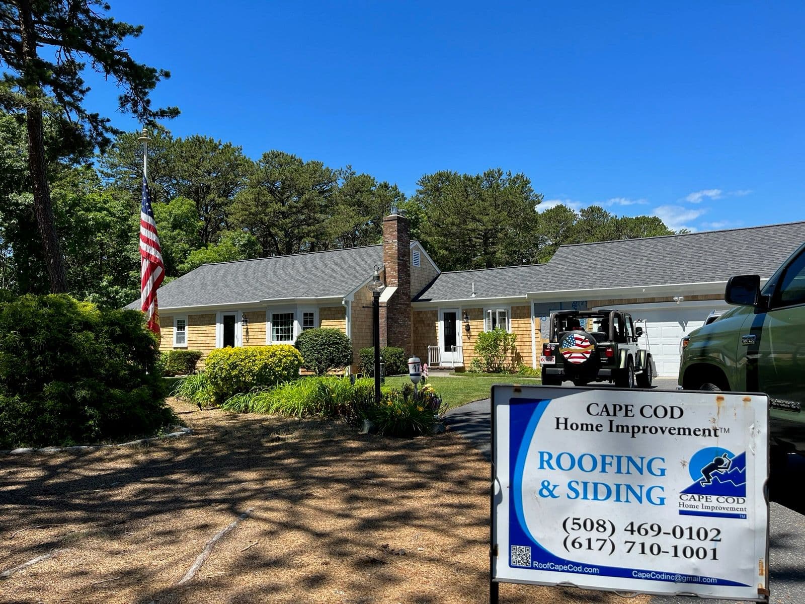Fresh Grey Roofing Upgrade on a Cozy Home image