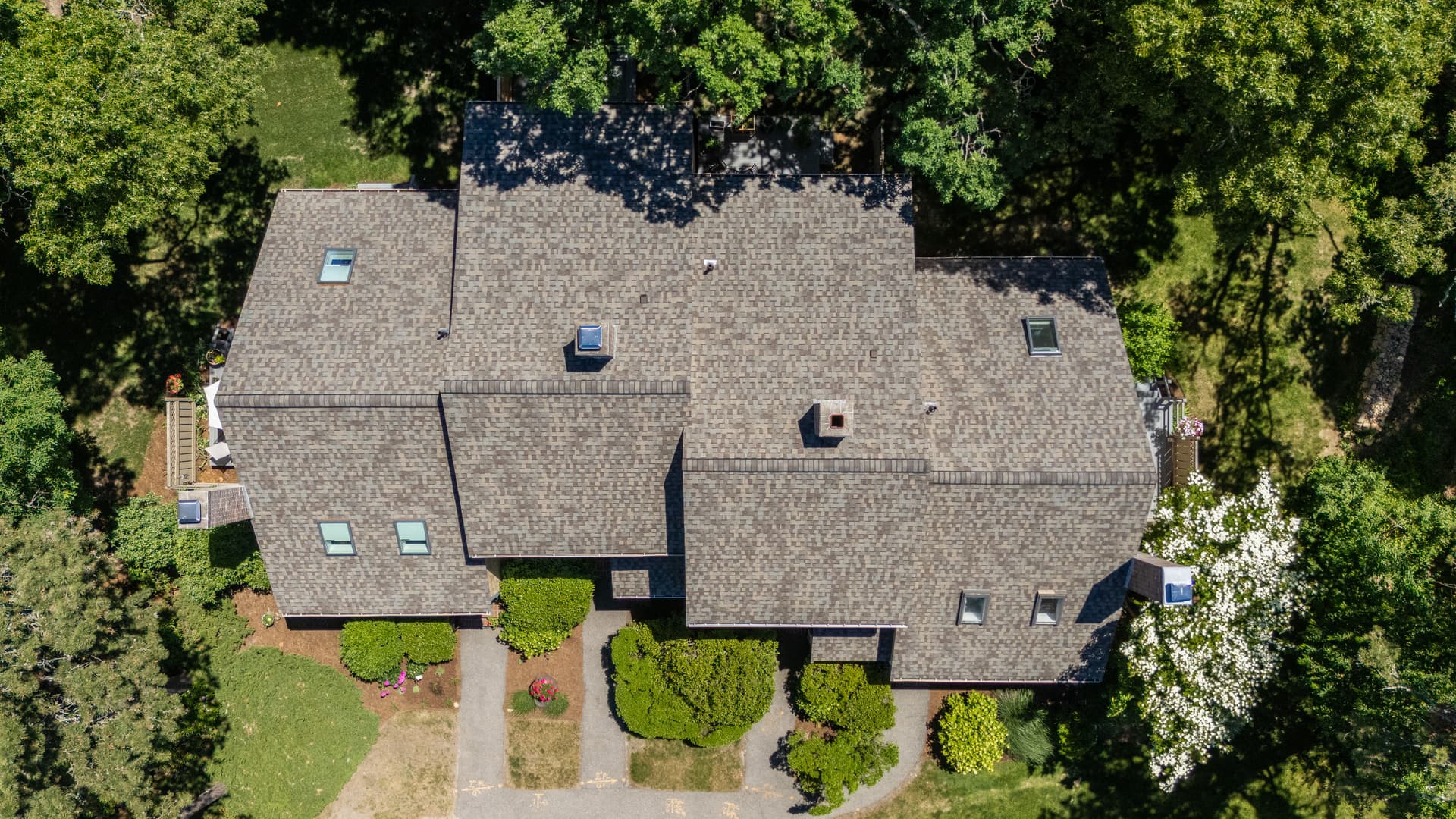 What a Proper Roof Installation Looks Like From Above image