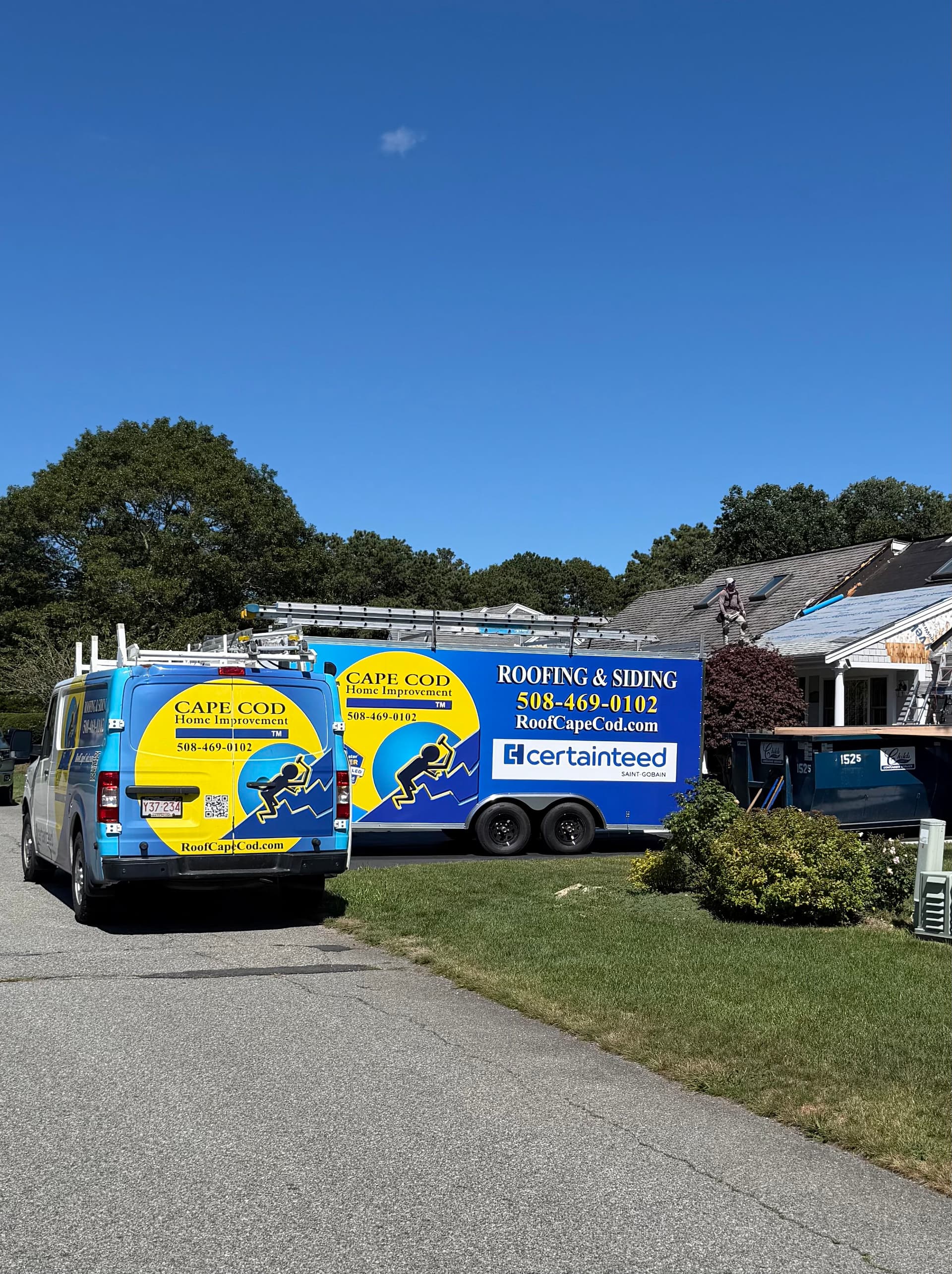 Beautiful Days on Cape Cod Keep Us Busy on the Roof image